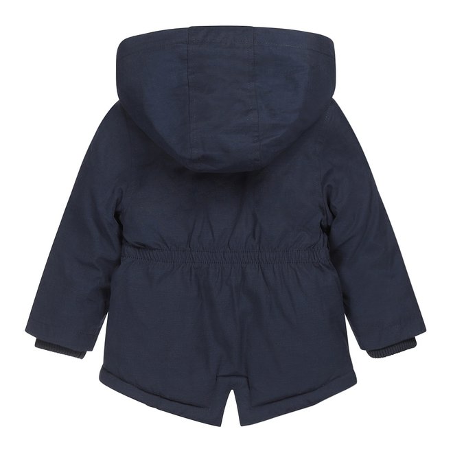 Dirkje Mädchen Mantel dunkelblau Parka Hoodie