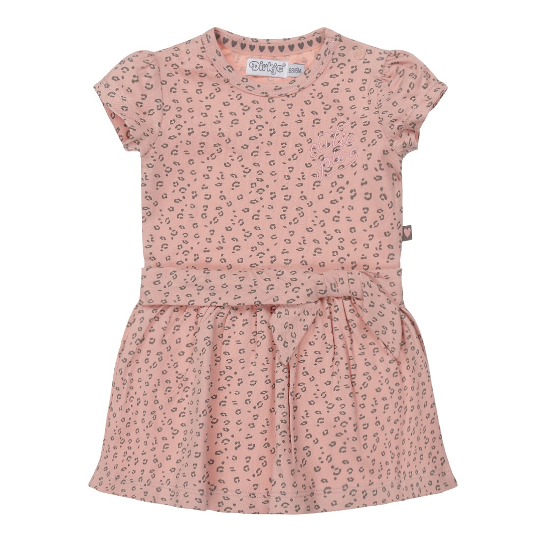 koppel Gedachte voeden Dirkje meisjes jurk roze panterprint | Dirkje - Dirkje Baby- & Kidswear