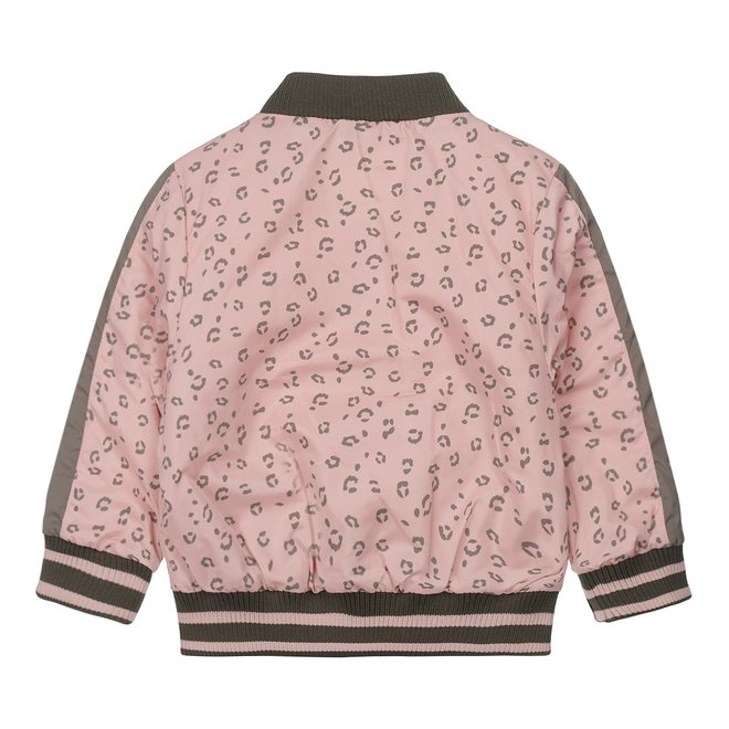 Dirkje girls summer coat pink panther print