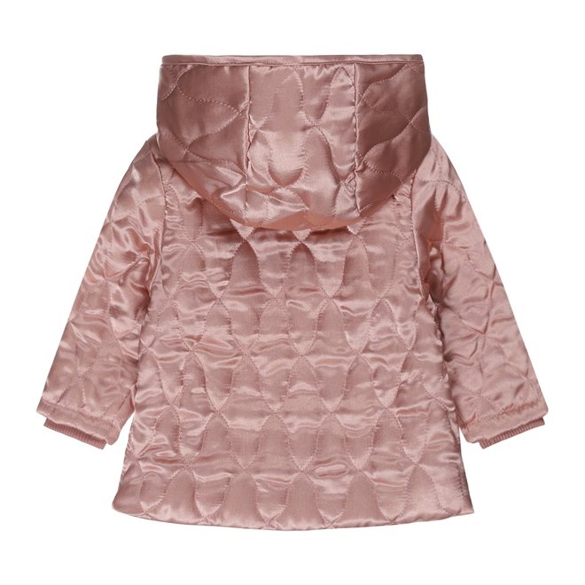 Dirkje girls summer coat with hood pink
