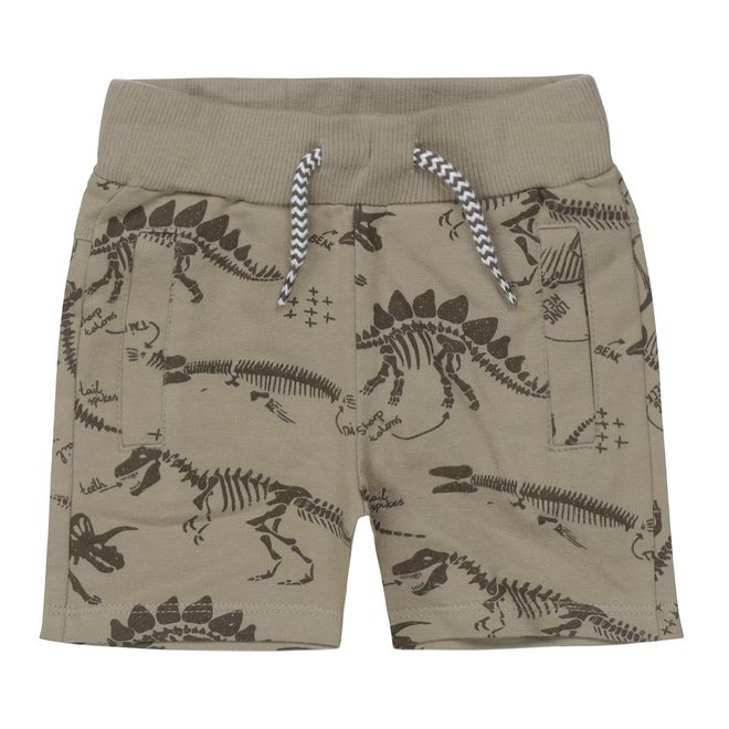 Dirkje jongens jogging short groen dino