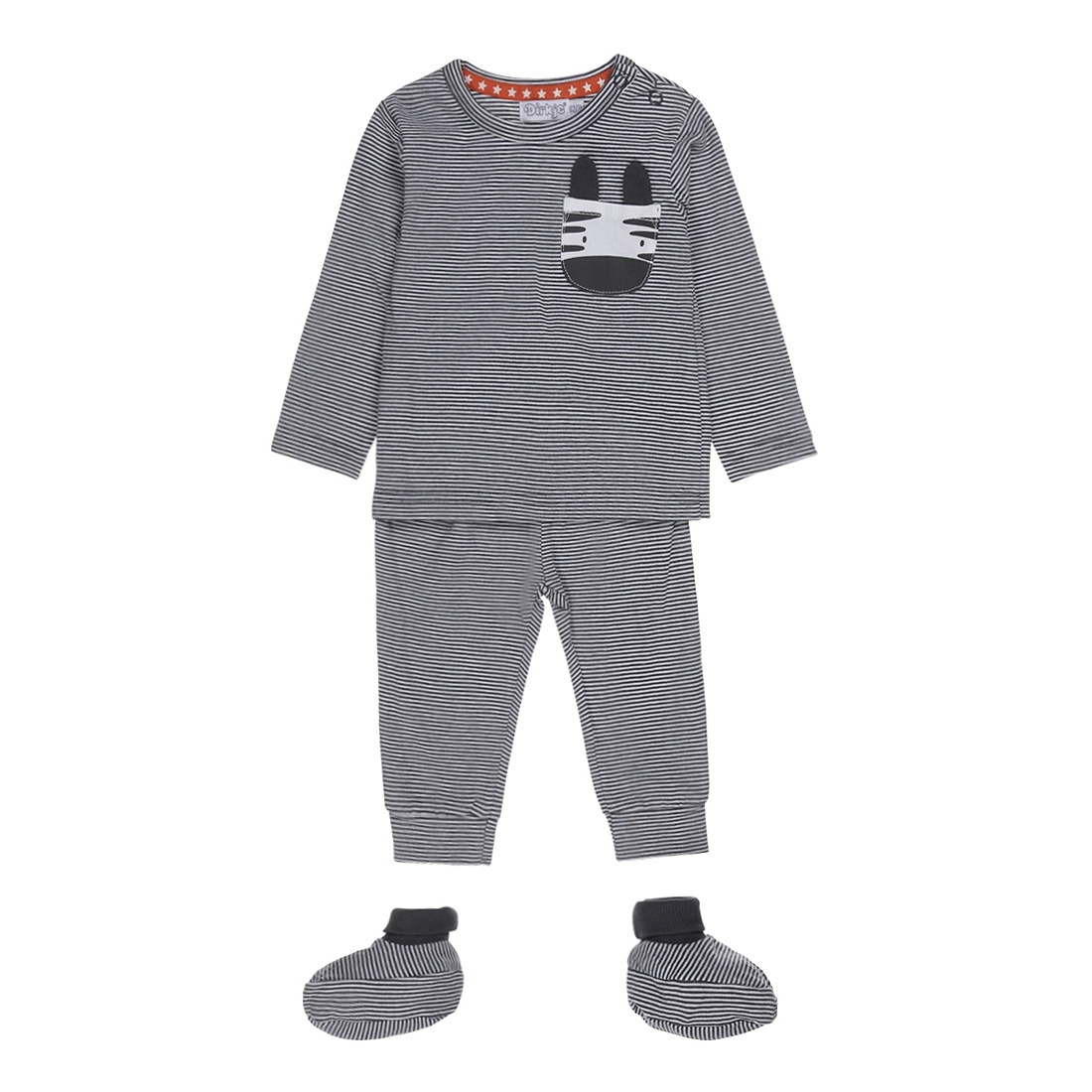hoog Victor helper Dirkje jongens baby set shirt, broek en slofjes blauw streep | Dirkje -  Dirkje Baby- & Kidswear