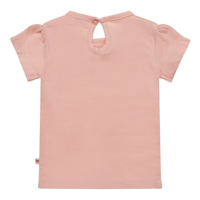 Dirkje Mädchen T-shirt rosa Kragen