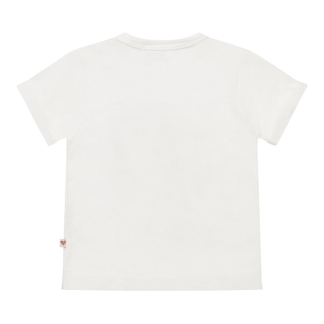 Dirkje Mädchen T-Shirt kurzarm weiß Hausschuhe