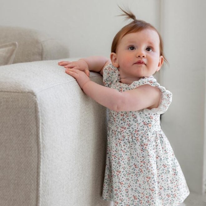 Dirkje Mädchen 2er-Pack Kleid weiß mintgrün