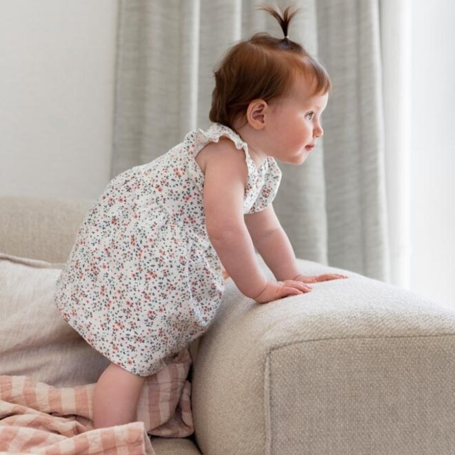 Dirkje Mädchen 2er-Pack Kleid weiß mintgrün