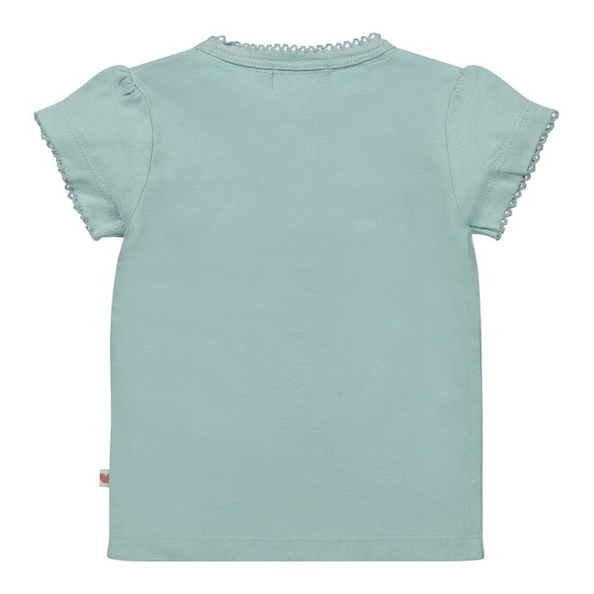 Dirkje girls T-shirt short sleeve turquoise