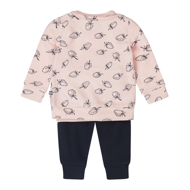 Dirkje Mädchen Baby Set T-shirt Strickjacke Hose rosa blau