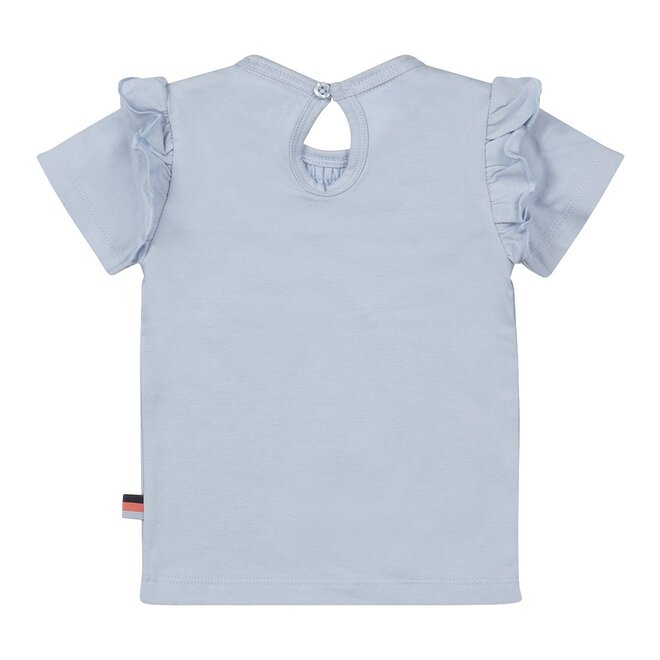 Dirkje girls T-shirt short sleeve light blue