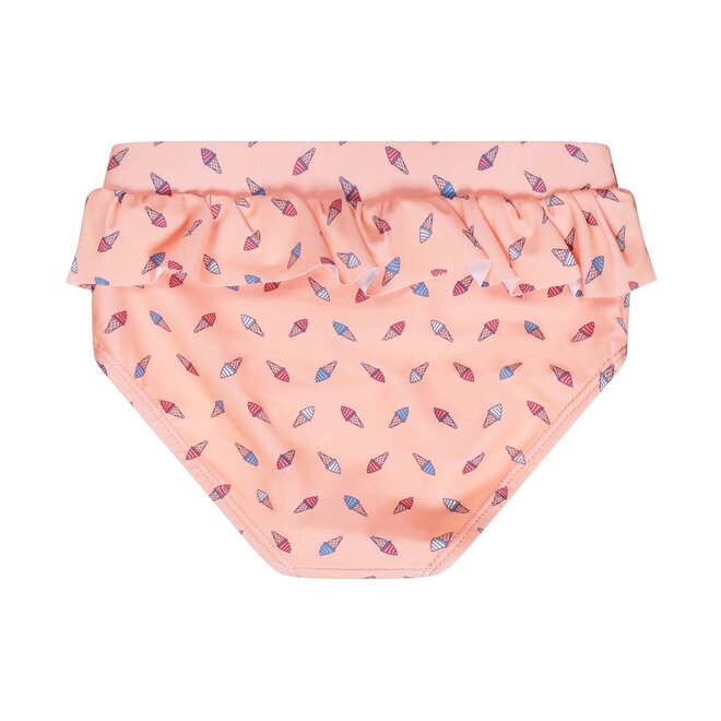 Dirkje girls swimming trunks peach pink ice creams