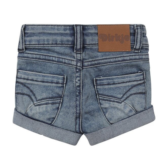 Dirkje girls jeans shorts blue