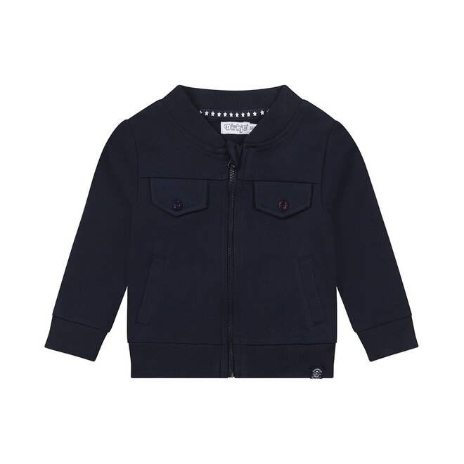 Dirkje boys cardigan dark blue