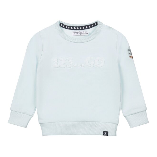 Dirkje Jungen Sweatshirt hellblau