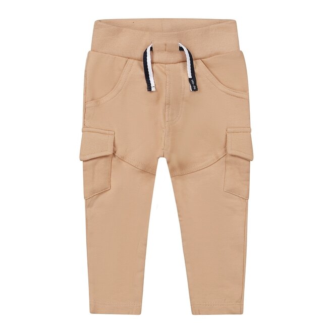 Dirkje boys cargo jogging trousers light brown