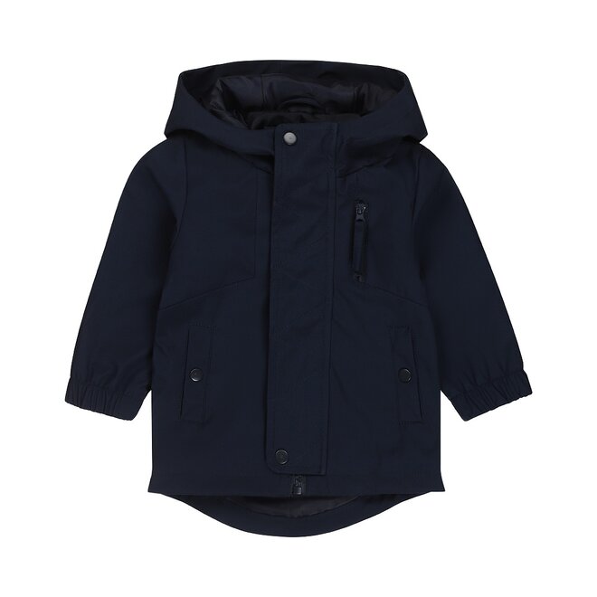 Dirkje boys summer jacket dark blue hoodie