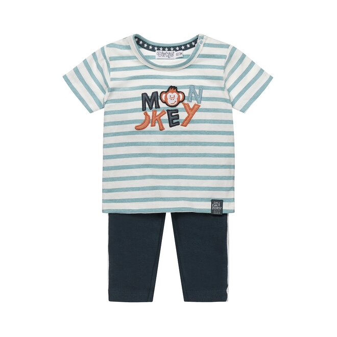 Dirkje boys sweatpants blue  Dirkje - Dirkje Baby- & Kidswear