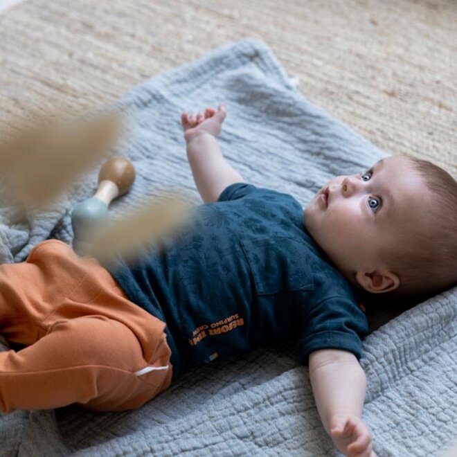 Dirkje jongens joggingbroek donkeroranje