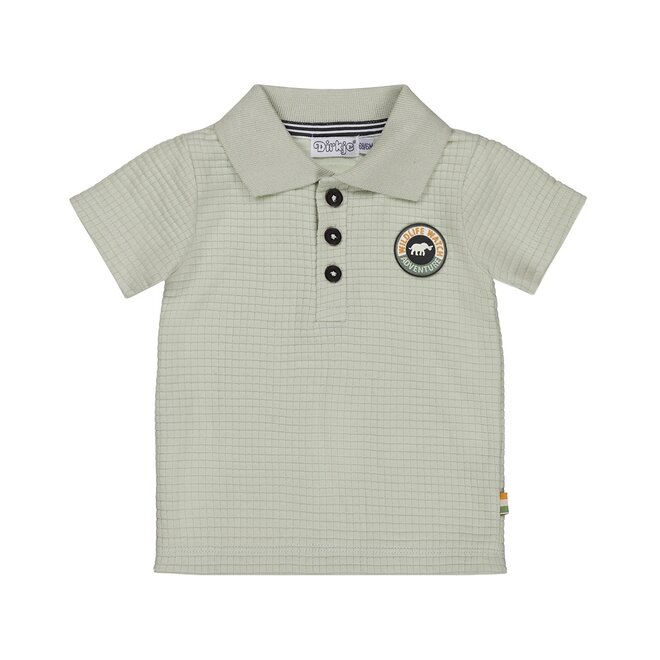 Dirkje boys polo shirt light green