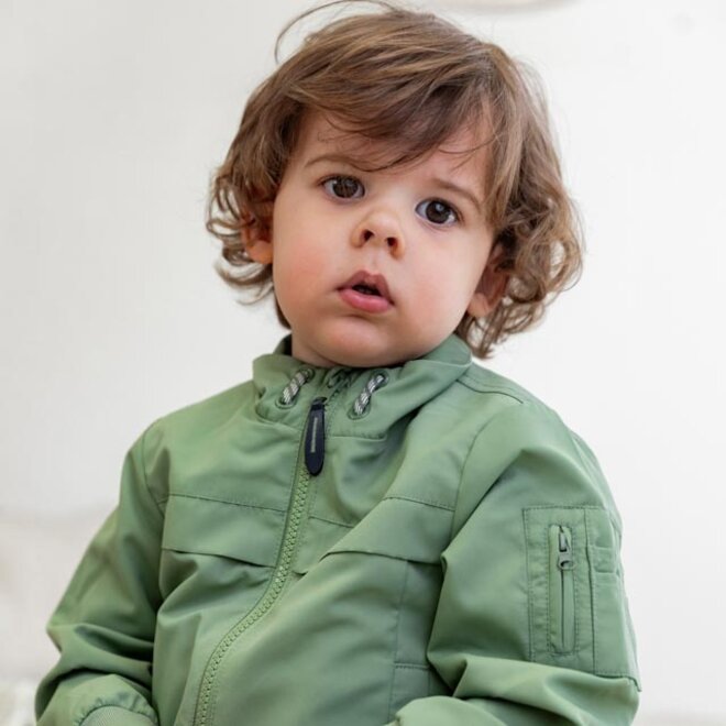 Dirkje boys summer jacket green