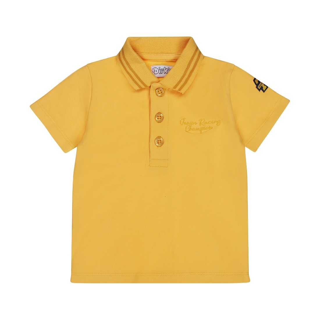 Dirkje jongens poloshirt geel Dirkje Dirkje Baby Kidswear