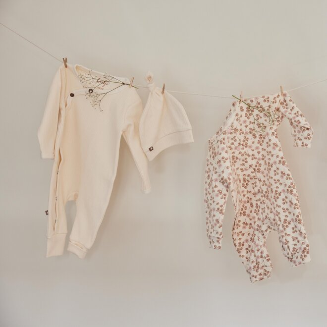 Dirkje unisex baby bio boxpakje mutsje off white