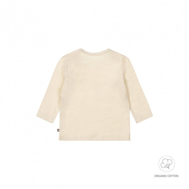 Dirkje unisex baby organic longsleeve off white