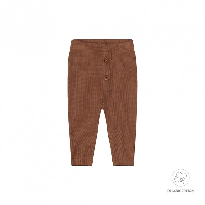 Dirkje unisex baby bio broek bruin