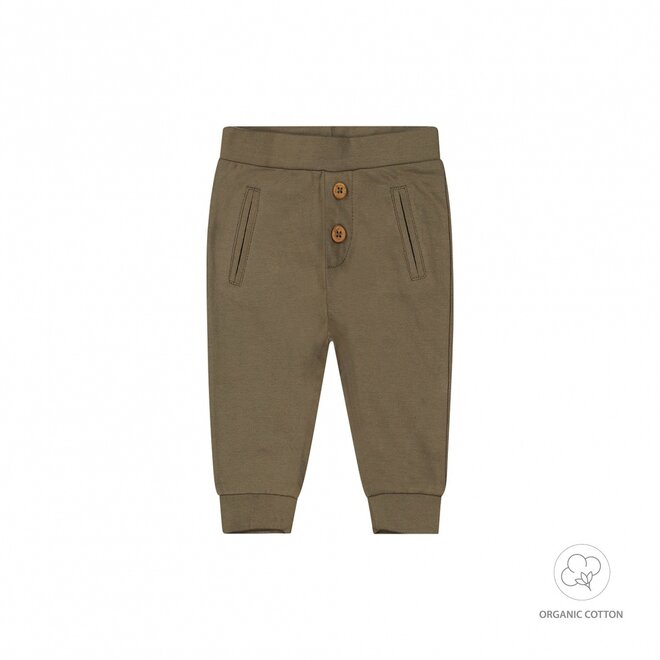 Dirkje Jungen Baby Bio Hose grün