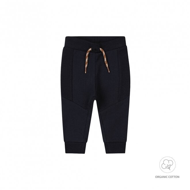 Dirkje boys baby organic trousers dark blue