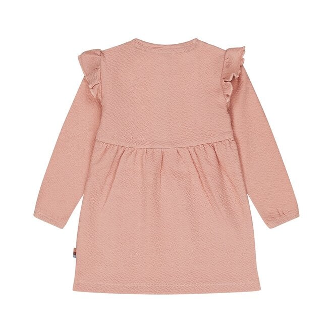 Dirkje girls dress soft pink ruffles