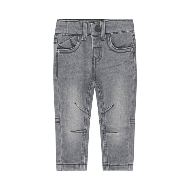 Dirkje boys jeans skinny fit grey brushed