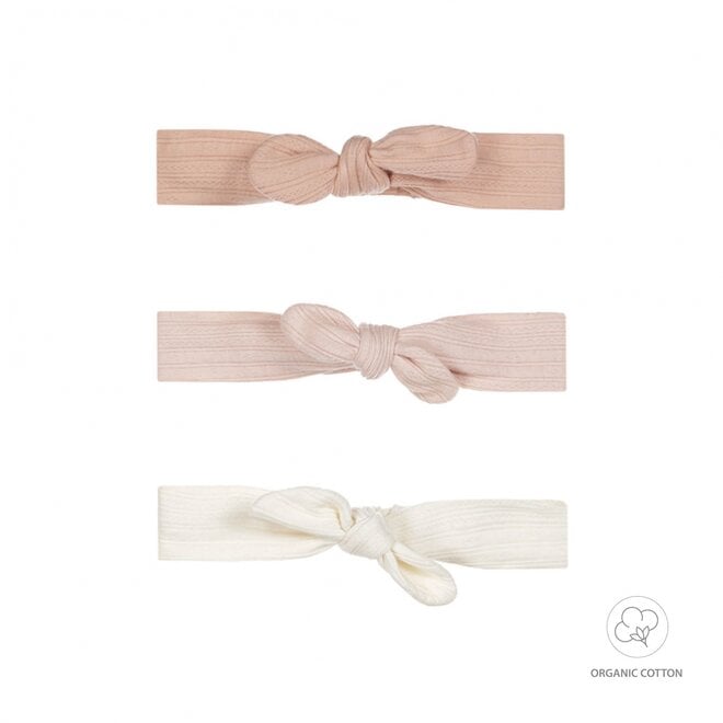 Baby headband 3-pack organic cotton