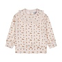 Dirkje girls jumper light pink flower collar