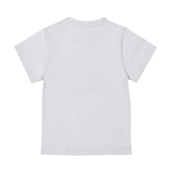 Dirkje jongens T-shirt lichtblauw foto camera