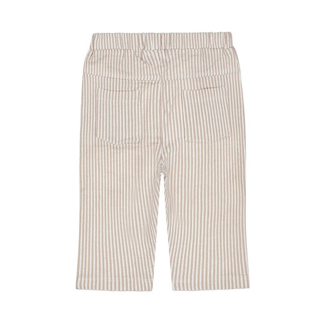 Dirkje boys trousers brown off white striped