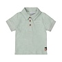 Dirkje boys polo shirt soft green terry cloth