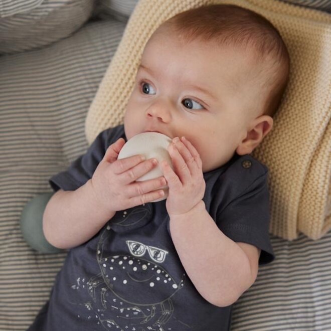 Dirkje jongens baby set T-shirt shorts donkerblauw wit