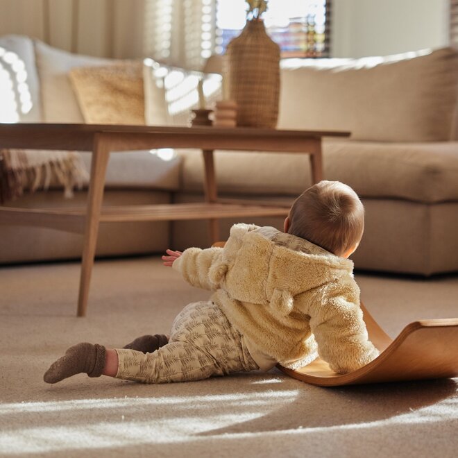 Dirkje meisjes baby set shirt vest broek off white