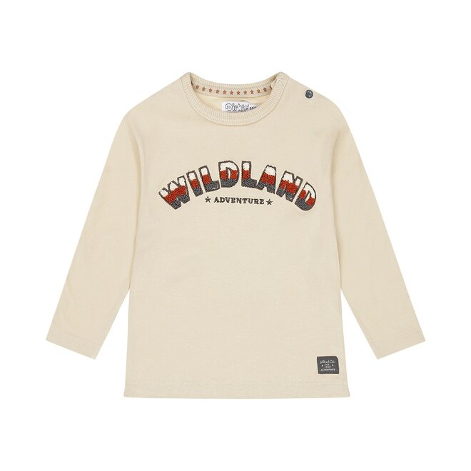 Dirkje boys' long-sleeved dropped shoulder pebble wildland