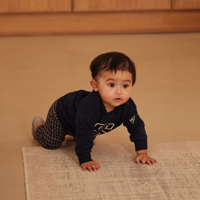 Dirkje jongens sweater navy space