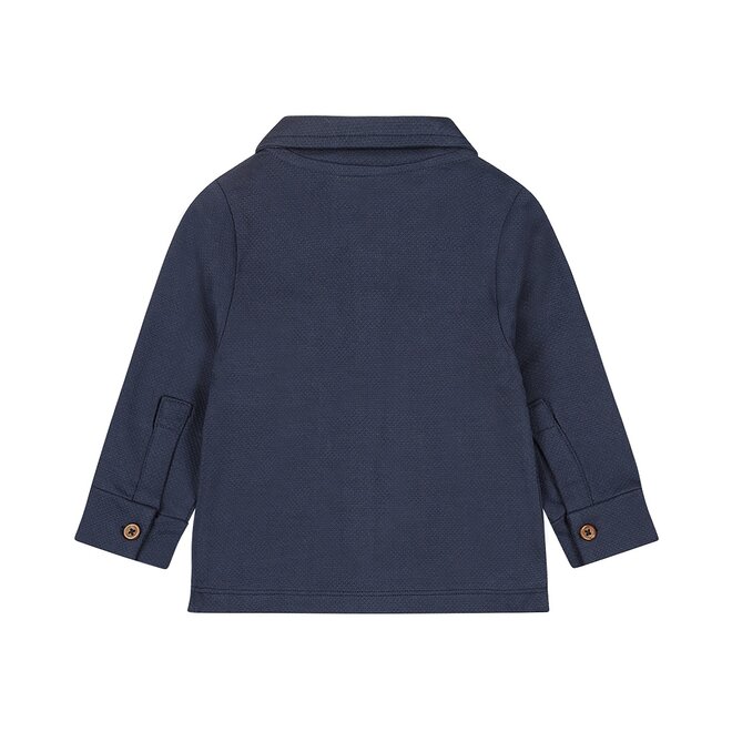 Dirkje boys' blouse navy overshirt