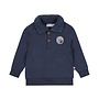 Dirkje boys' sweater navy teddy collar