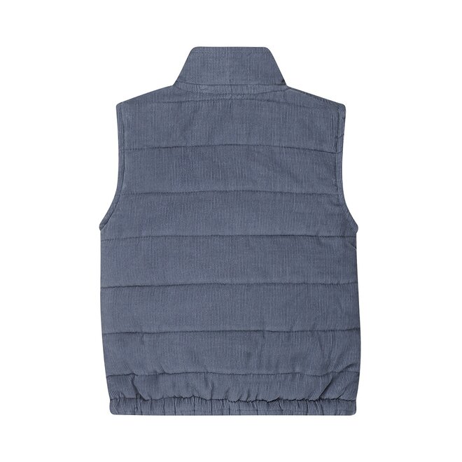 Dirkje jongens bodywarmer navy corduroy