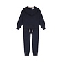 Dirkje Mädchen Pullover mit Hose dunkelblau gestickt