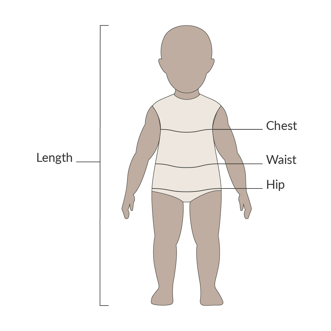 Dirkje size chart guide