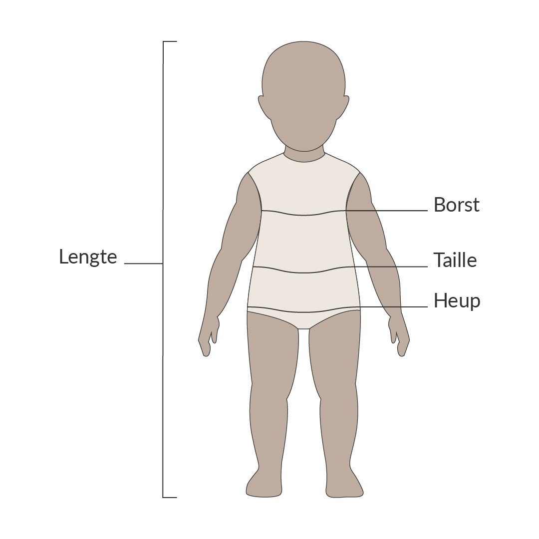 Dirkje maattabel guide