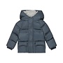 Dirkje boys' winter coat navy water-repellent hood