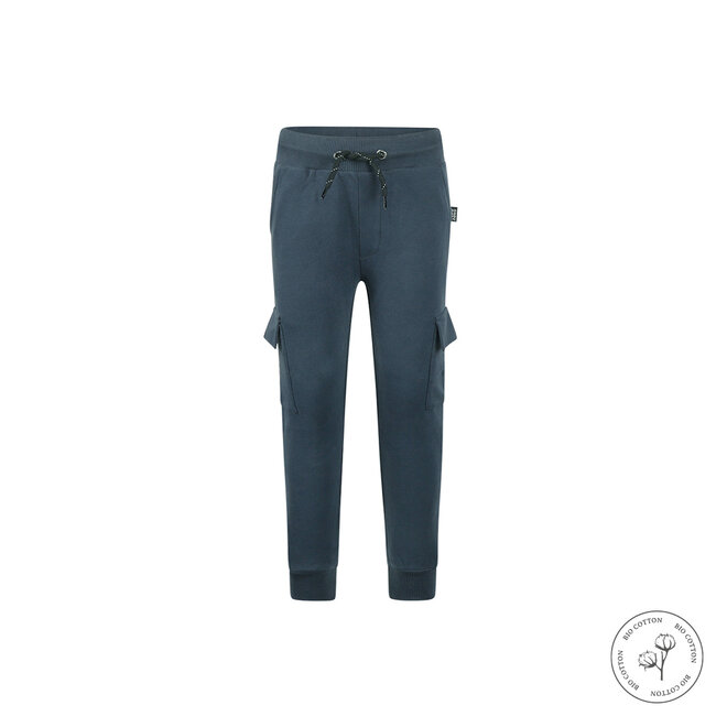 Koko Noko Jungen-Jogginghose Cargo dunkelblau Bio-Baumwolle