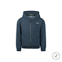 Koko Noko jongens vest capuchon donkerblauw bio katoen