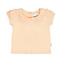 Dirkje girls' peach orange embroidery
